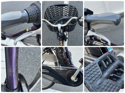 【電動アシスト自転車 ※新品交換部品多数】Panasonic ビビ 26インチ スタンド、リアタイヤ、変速機パーツ　新品 パナソニック