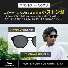 TORINOX サングラス メンズ 偏光 UVカットの画像