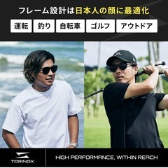 TORINOX サングラス メンズ 偏光 UVカットの画像