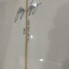 7.6サーフボードジェリーロペスミッドレングス フィン付きニットカバー付き