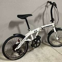 前後タイヤ・サドル新品6段変速折りたたみの画像