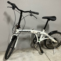 前後タイヤ・サドル新品6段変速折りたたみの画像