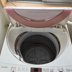 洗濯機 SHARPの画像