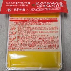 ポケモンカードゲーム×BOSS ピカチュウex ランチボックス 非売品 任天堂の画像