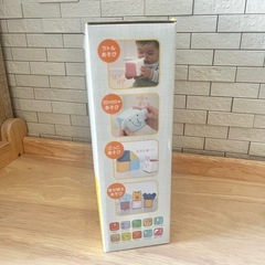エドインター　ふわふわアニマルブロック　ベビー　知育玩具　積み木の画像