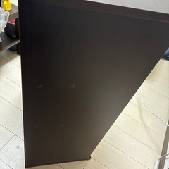 【引き取りのみ9/15受付終了】鍵付き見開きタイプの本棚の画像