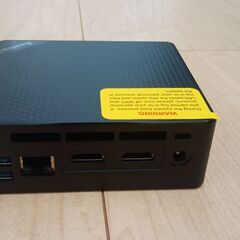 ミニPC　CPU：N100/メモリ：16GB/SSD：512GBの画像