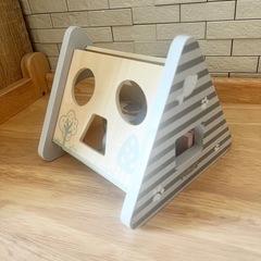 スタッキングカップ　＆　木製動物形ブロック　PolarB  知育玩具の画像