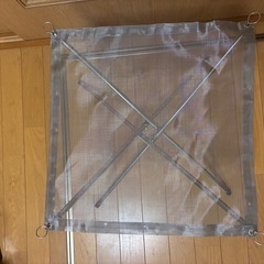 折りたたみ式ステンレス焚き火台の画像