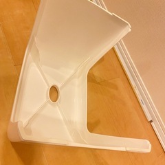 風呂椅子　子供用椅子　白の画像