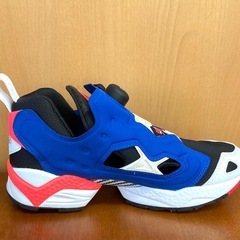 Reebok インスタポンプ シューズ 新品タグ付き  US5.5(23.6cm) ブラック×ブルー×チェリーの画像