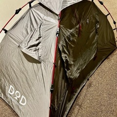 決定しました！DOD T2ー275ツーリングテント グレー　ソロキャンプの画像