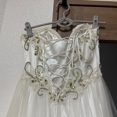 ドレス白　tweedの画像