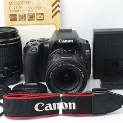 【極美品】Canon キヤノン EOS Kiss X10 ダブルズームキット 32GBSDカード付き の画像