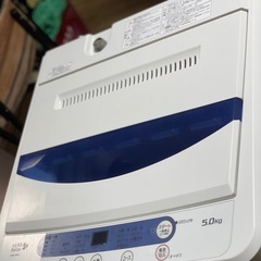 送料・設置込み可　洗濯機　5kg ヤマダ　2018年【分解クリーニング済み】の画像