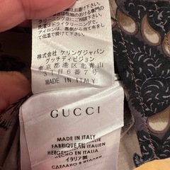 GUCCI メンズ 花柄 長袖シャツ 38/15の画像