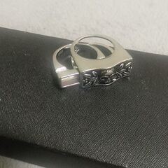 14号リング、1ペア、フープピアスセットの画像
