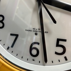 ●シチズン 電波掛け時計●リバライトの画像