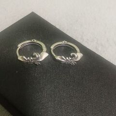 14号リング、1ペア、フープピアスセットの画像