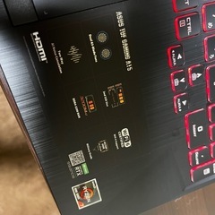 TOF ゲーミングノートPC ASUSの画像