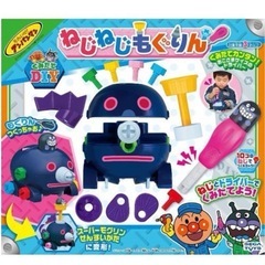 アンパンマン くみたてDIY ねじねじもぐりん おもちゃ の画像