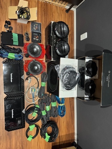 最終値引き
 ロックフォード カーオーディオフルセット