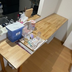 【9/15〜20引渡し希望】造作カウンターテーブルの画像