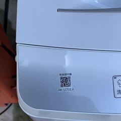 ハイアール 洗濯機 JW-U70EA 7.0kgの画像
