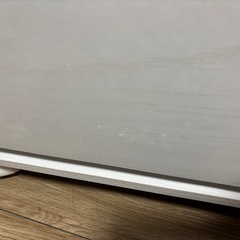 収納チェスト タンス ホワイト キャスター付きの画像