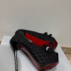 黒ハイヒール キャバヒール
の画像