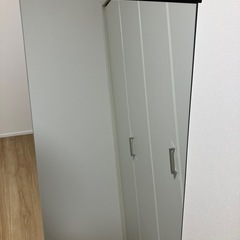 値下げ　姿見　ミラー　フレーム(ブラック) 幅約30cmx高さ約150cmの画像