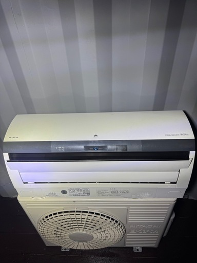 【即日取付?保証あり】HITACHI エアコン 20畳用 工事費込み 2017年製