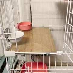 猫ケージ2段の画像