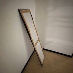 【無料】姿見ミラー（中古／手渡し／台東区駒形・浅草駅付近）の画像