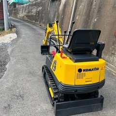 小松PC03-1 ミニユンボ　KOMATSU 793 時間 動作良好で非常に状態が良い。茨城発送の画像