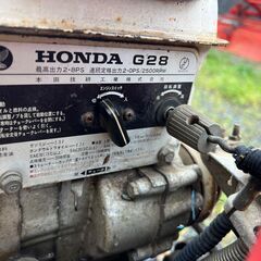 圧縮OK HONDA ホンダ F715 小型耕運機 67cc 2.8馬力 F28A 部品取り 修理ベース 発送不可 山梨発の画像