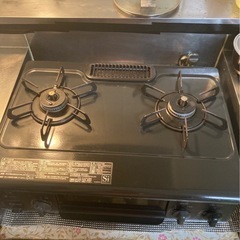 都市ガス　コンロの画像