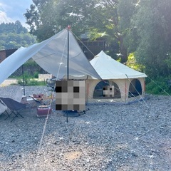 【最終値下げ】タケノコテントミニ+専用グランドシートの画像