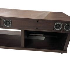 【決まりました】CAV 3.1ch シアターラック オーディオテレビ台 ダークブラウン HRN-130HDの画像