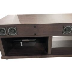 【決まりました】CAV 3.1ch シアターラック オーディオテレビ台 ダークブラウン HRN-130HDの画像