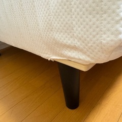無印　シングルベッドの画像