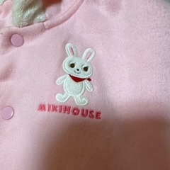 ミキハウス  ポンチョの画像