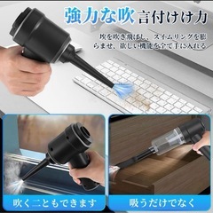 【新品】ハンディ掃除機 車用 小型 ハンディクリーナーの画像