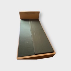 シングルベッド マットレス付 の画像