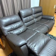 3人掛け
電動リクライニングソファーの画像