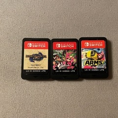 Switchソフト3本まとめ売り！【値下げ交渉OK】の画像