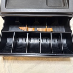 SHARP XE-A147 レジスター 黒の画像