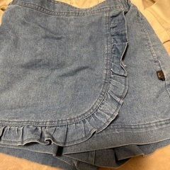 べべ100カーディガン組曲ショートパンツ 110 2つの画像