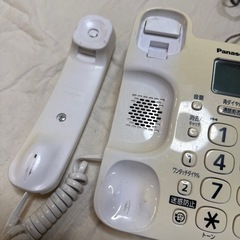 Panasonic VE-GD27-W 電話機 本体、子機の画像