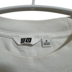 【ユニクロ】UNIQLO ミッキーマウス刺繍 長袖Tシャツ Mの画像